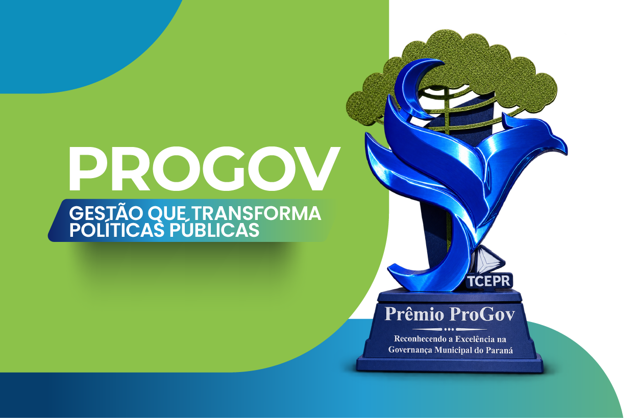 Com o Troféu Progov, o TCE-PR reconhece boas práticas municipais em políticas públicas avaliadas pelo programa
